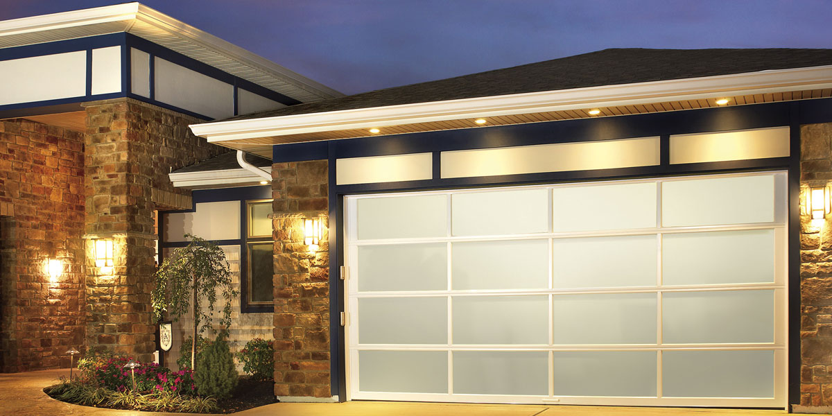 Aluminum And Glass Garage Doors From The Door Company